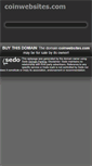 Mobile Screenshot of coinwebsites.com